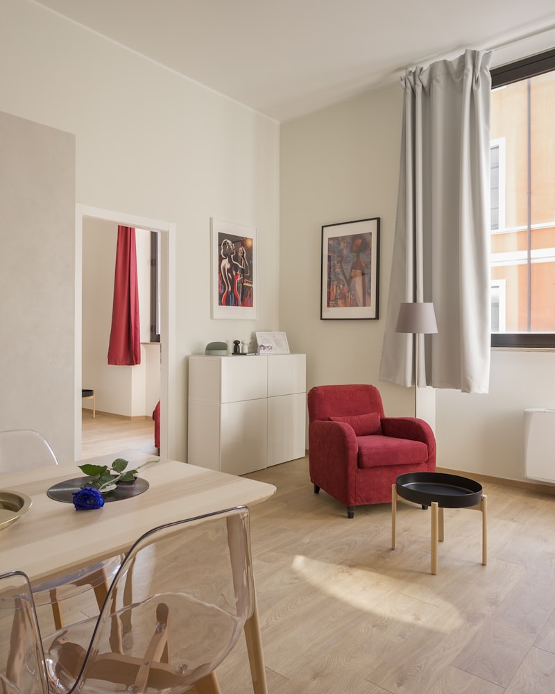 A bright, cozy rental apartment